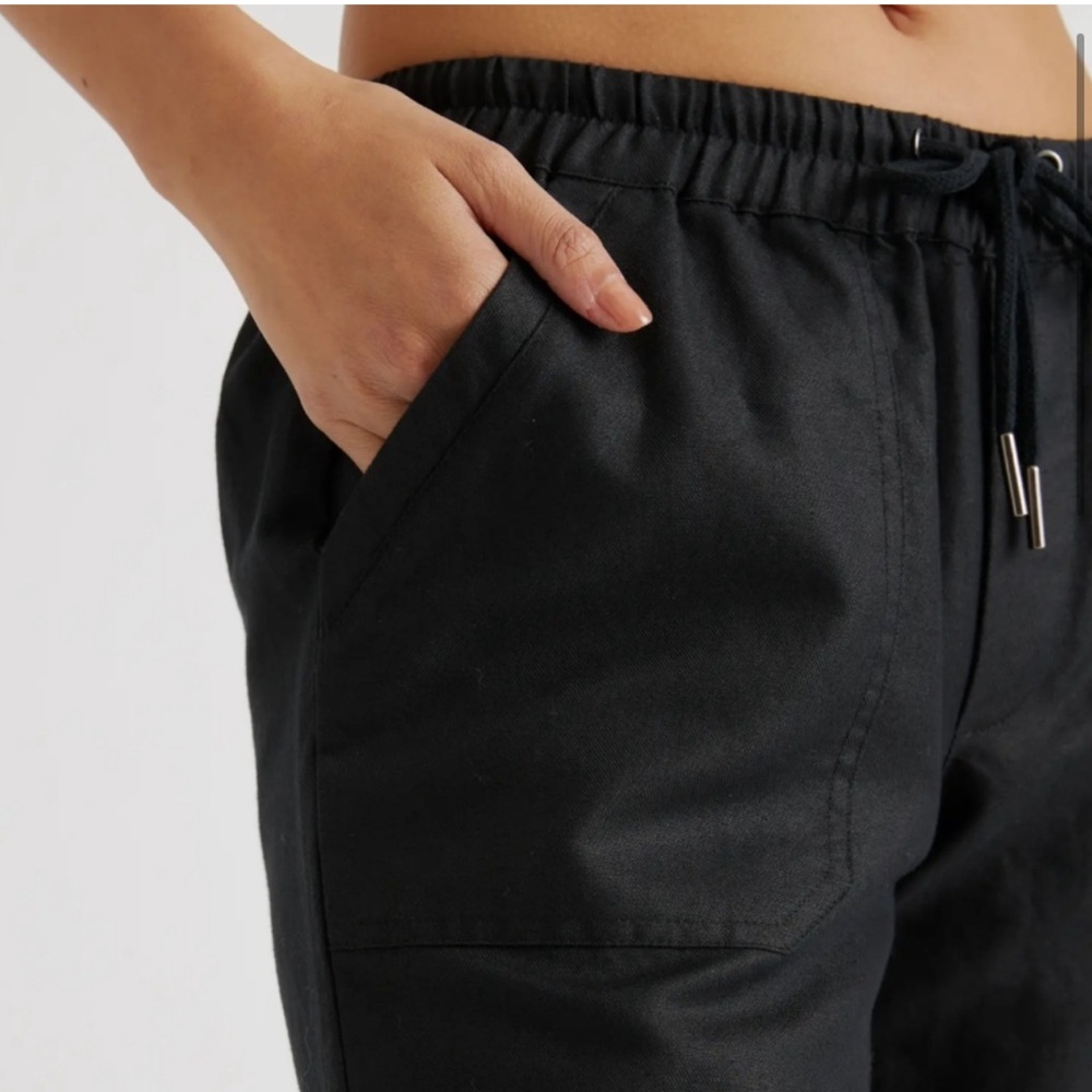 Quince Black Ankle Pants - Picture 2 of 10